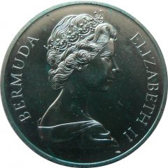 1 Dollar - Elizabeth II Silver Wedding