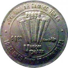 1 Dollar Gaming Token - Union Plaza
