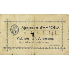1 Peseta Ampolla