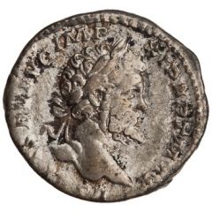 Denarius - Septimius Severus VICTORIAE AVGG FEL, Victory