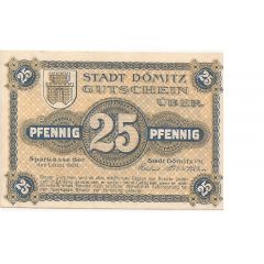 25 Pfennig Sparkasse
