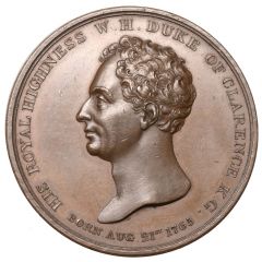 Medal - George IV Appointment of Duke of Clarence, J. Ottley, bronze