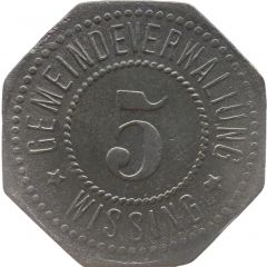 5 Pfennig - Wissing
