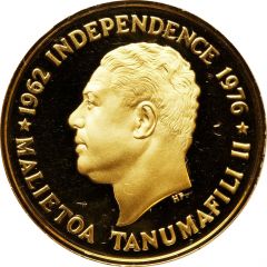 100 Tālā - Tanumafili II U.S. Bicentennial