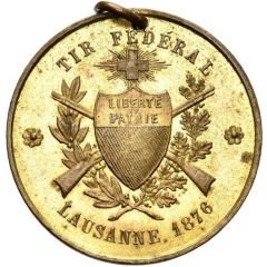 Lausanne Federal Shooting brass