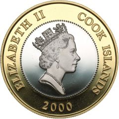 5 Dollars - Elizabeth II Queen Mother`s 100th Birthday