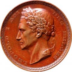 Medal - Leopold I Entrée du Roi à Bruxelles