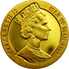 1/5 Crown - Elizabeth II George Washington