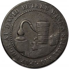1/2 Penny Perthshire - Perth / D. Peters