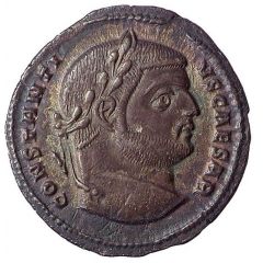 Argenteus - Constantius I PROVIDENTIAE AVGG, Nicomedia