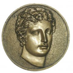 Médaille Euterpe muse de la musique
