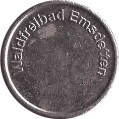 Public Swimming Pool Token - Waldfreibad Emsdetten