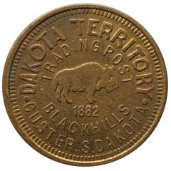 Token - Dakota Territory Trading Post Custer, South Dakota