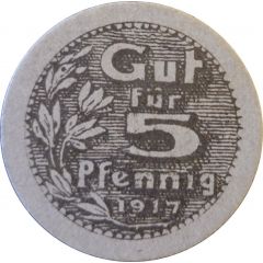 5 Pfennigs Gewerbebank