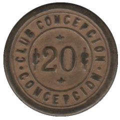 20 Centavos - Club Conceptcion