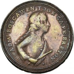 Medal - George II Siege of Louisbourg