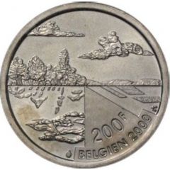 200 Francs - Albert II German text, Nature