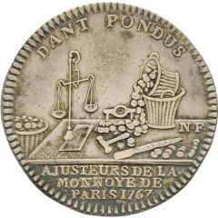 Counter token - Cours des monnaies de Paris