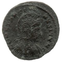Nummus - Constantinus II Helmeted, cuirassed, right, BEATA TRANQLITAS, F-B, PLON, Londinium