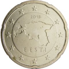 20 Euro Cents 2nd map