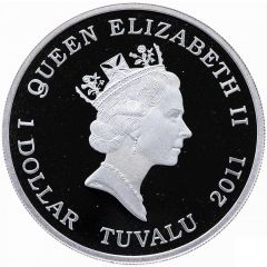 1 Dollar - Elizabeth II Australian Saltwater Crocodile