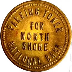 Parking Token - North Shore National Bank Chicago, Illinois
