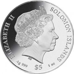 5 Dollars - Elizabeth II Vivat Regina: 3/6