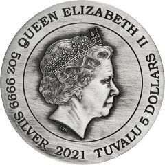 5 Dollars - Elizabeth II Fu Lu Shou