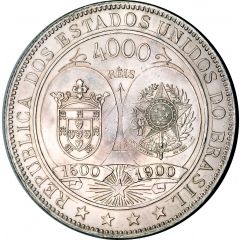 4000 Réis 400th Anniversary of the Discovery