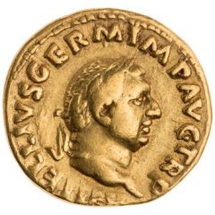 Aureus - Vitellius and Lucius Vitellius Pater L VITELLIVS COS III CENSOR