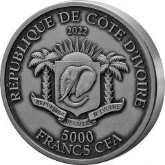 5000 Francs CFA Africa Big Five