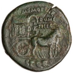 Sestertius IMP T CAES DIVI VESP F AVG P M TR P P P COS VIII