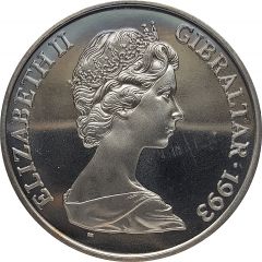 1 Crown - Elizabeth II King George VI