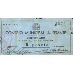 1 Peseta Sisante