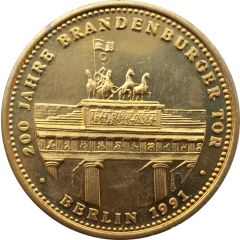 Medal - Brandenburger Tor 200 Years