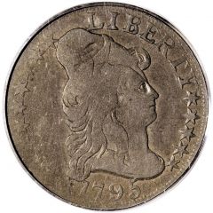 5 Dollars `1795 Half Eagle` Pattern