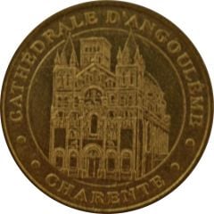 Tourist token - Monnaie de Paris - Angoulême - La Cathédrale