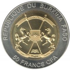50 Francs CFA Sea Turtle