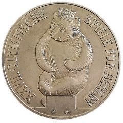 Medal - 27th Olympic games for Berlin