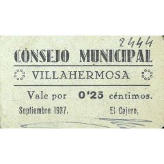 25 Céntimos Villahermosa