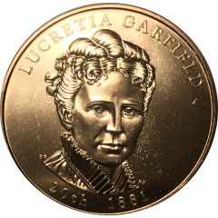 Medal - First Spouse Lucretia Garfield