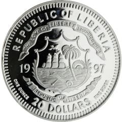 20 Dollars Year of the Ox, Type I