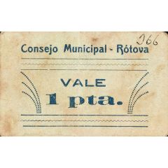 1 Peseta Rótova