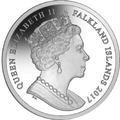 1 Crown - Elizabeth II 35th Anniversary of Liberation, Silver Proof