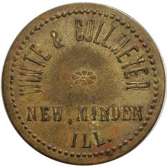 1 Dollar - Winte and Collmeyer New Minden, Illinois