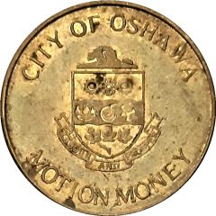 Parking Token - Oshawa Municipal Parking System Oshawa, Ontario