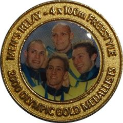 Medal - Australian Olympic Gold Medallist - Men`s Swim Team