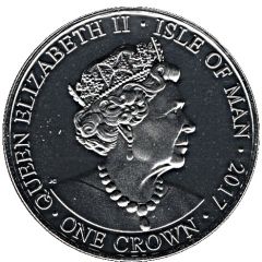 1 Crown - Elizabeth II 65th Anniversary of Accession