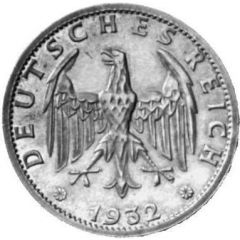 3 Reichsmark Pattern