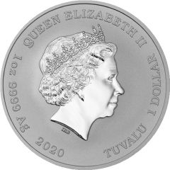 1 Dollar - Elizabeth II Kissing Ottifants